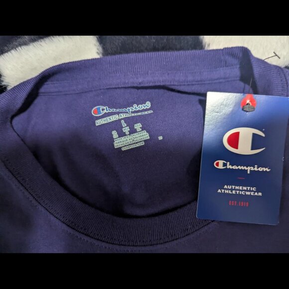 Champion LSU Tigers Graphic T Shirt Purple- Size L (NWT) - Picture 4 of 4